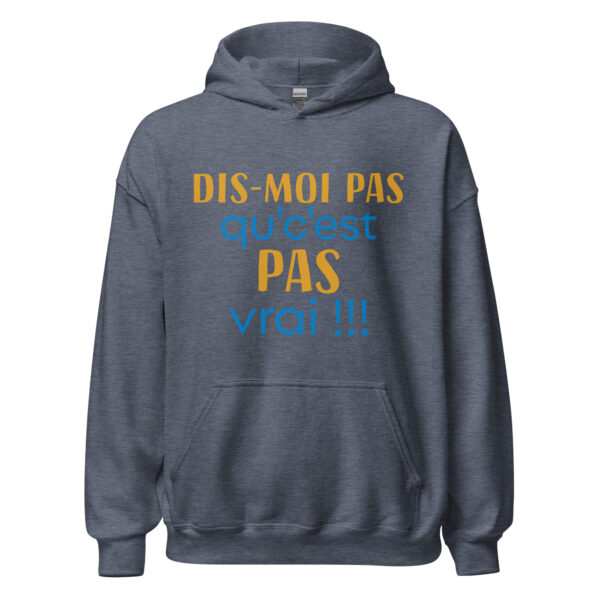 Sweat à capuche "dis moi pas qu'c'est pas vrai !!!" – Image 17