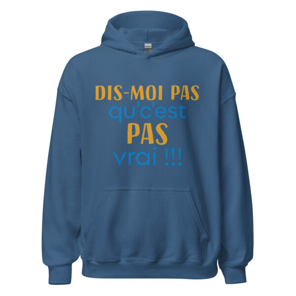Sweat à capuche "dis moi pas qu'c'est pas vrai !!!" – Image 15