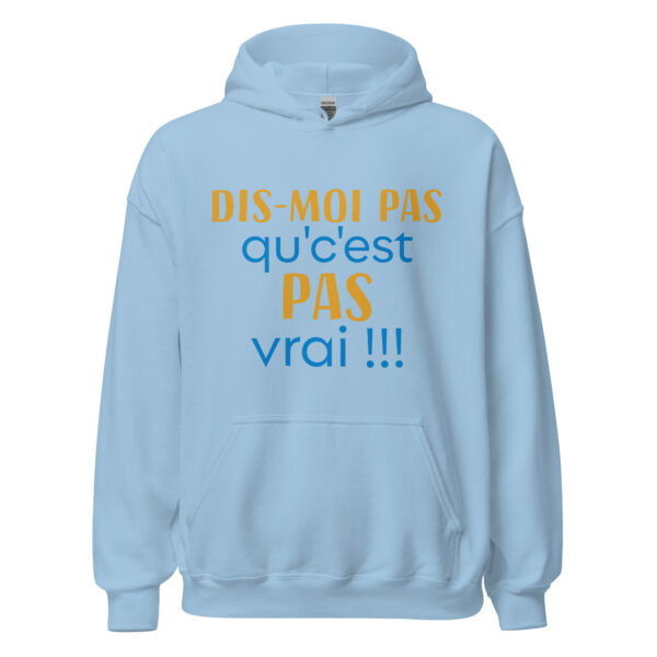 Sweat à capuche "dis moi pas qu'c'est pas vrai !!!" – Image 25