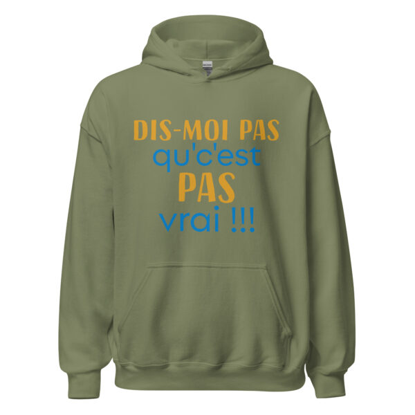 Sweat à capuche "dis moi pas qu'c'est pas vrai !!!" – Image 21