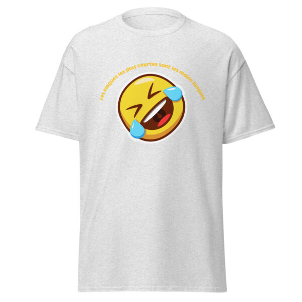 T-shirt "Les blagues les plus courtes sont les moins longues" – Image 29