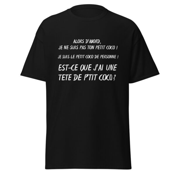 T-shirt "je ne suis pas ton petit coco" – Image 5