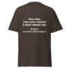 T-shirt "Une fois, j'me suis couché il était minuit dix. Bonjour comment j'étais fatigué !" – Image 9