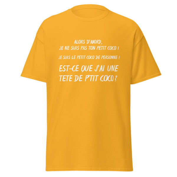 T-shirt "je ne suis pas ton petit coco" – Image 24