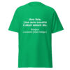 T-shirt "Une fois, j'me suis couché il était minuit dix. Bonjour comment j'étais fatigué !" – Image 21