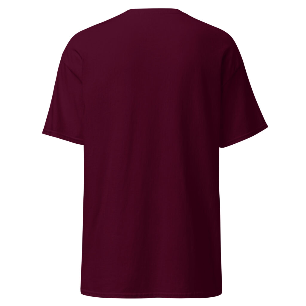 T-shirt "Dis moi Patrick à quoi ça sert ce truc là ?" — Bordeaux, dos