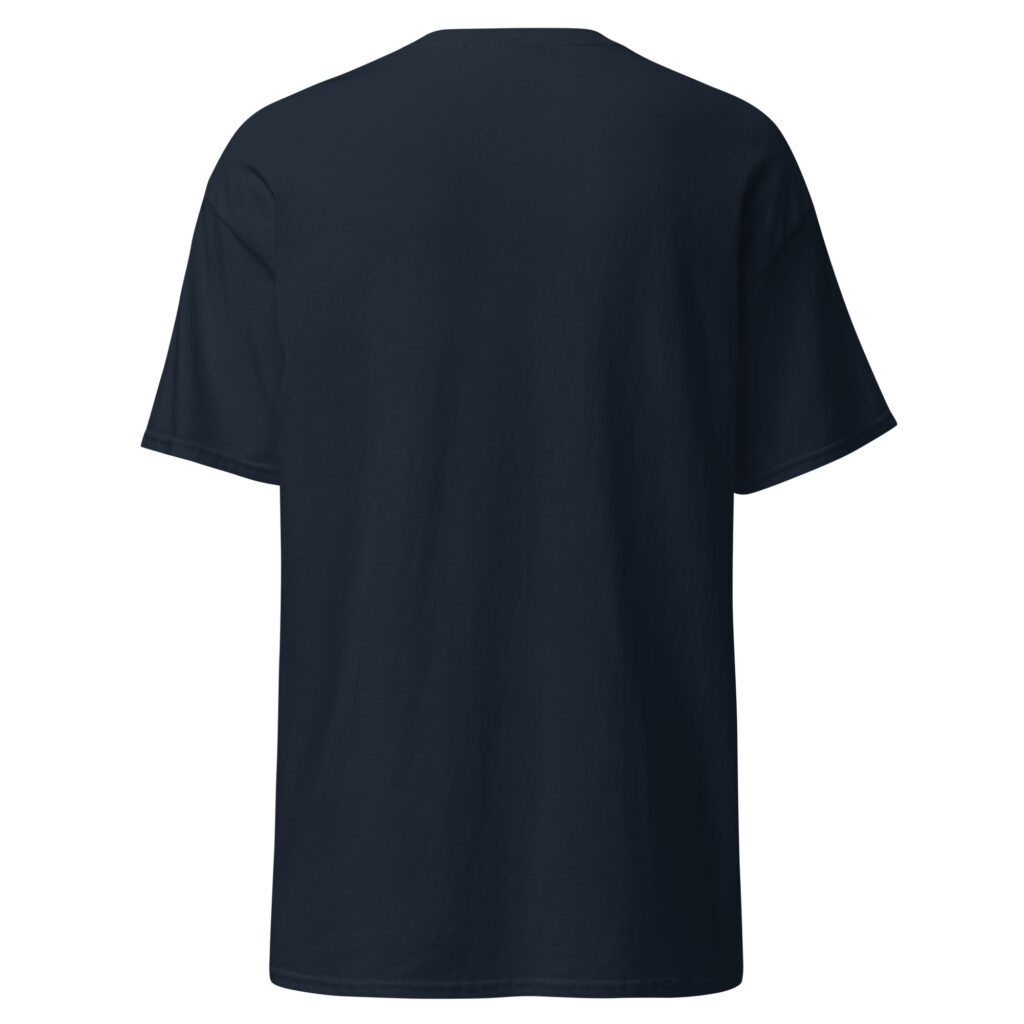 T-shirt "Il ne peut plus rien nous arriver d'affreux maintenant" — Bleu Marine, dos