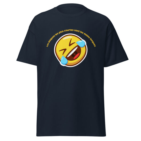 T-shirt "Les blagues les plus courtes sont les moins longues" – Image 6