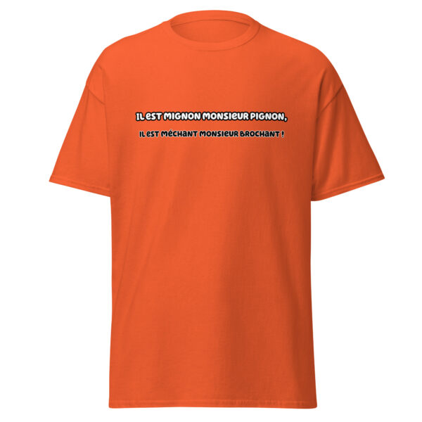 T-shirt "Il est mignon monsieur Pignon, il est méchant monsieur Brochant !" – Image 14