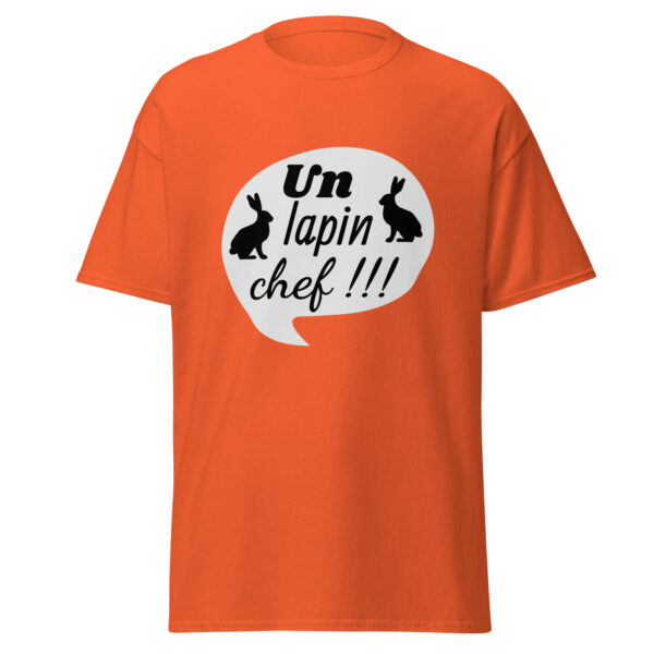 T-shirt "Un lapin chef !!!" – Image 14