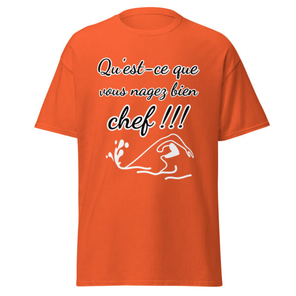 T-shirt "Qu'est-ce que vous nagez bien, chef !!!" – Image 25