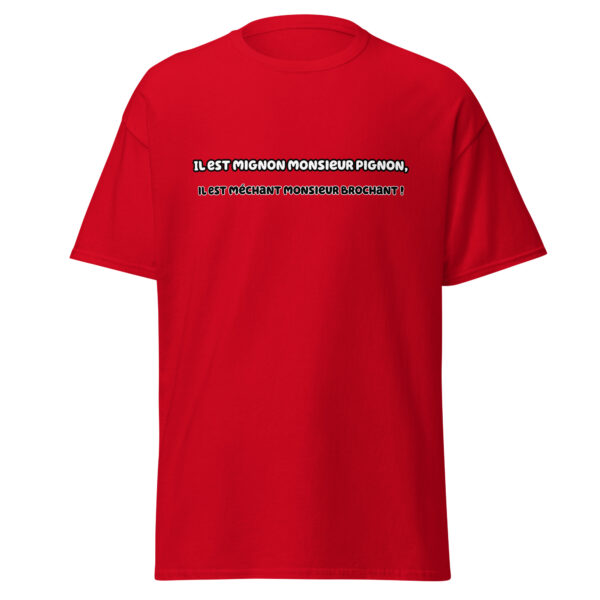 T-shirt "Il est mignon monsieur Pignon, il est méchant monsieur Brochant !" – Image 8