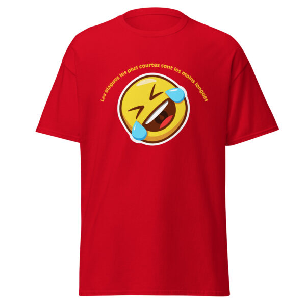 T-shirt "Les blagues les plus courtes sont les moins longues" – Image 8