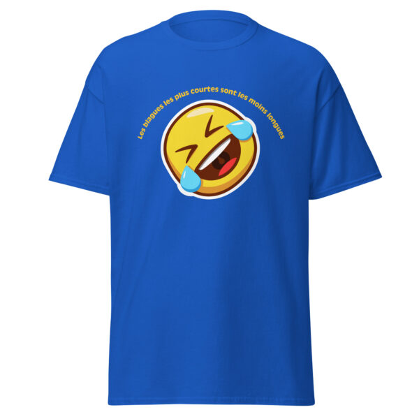 T-shirt "Les blagues les plus courtes sont les moins longues" – Image 10