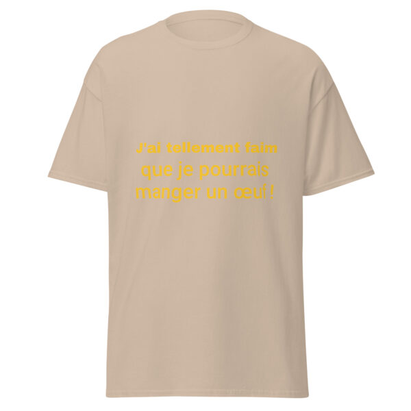 T-shirt "J'ai tellement faim que je pourrais manger un œuf" – Image 31