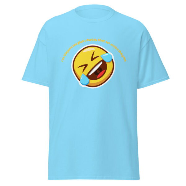 T-shirt "Les blagues les plus courtes sont les moins longues" – Image 25