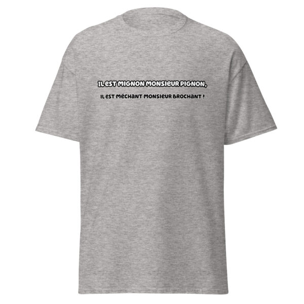 T-shirt "Il est mignon monsieur Pignon, il est méchant monsieur Brochant !" – Image 23