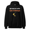 Sweat à capuche "Ah bah le voilà l'jus d'orange" – Image 2
