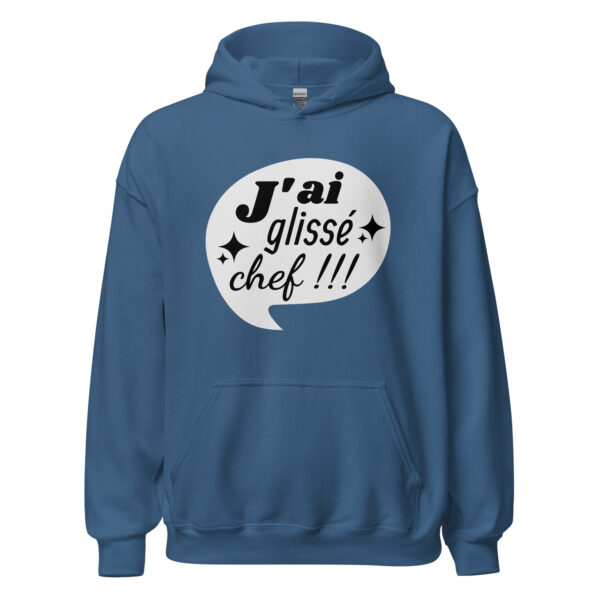 Sweat à capuche "J'ai glissé, chef !!!" – Image 15