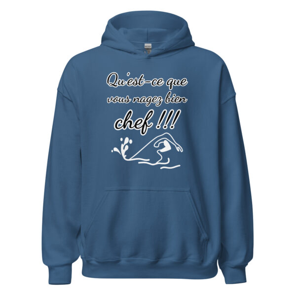 Sweat à capuche "Qu'est-ce que vous nagez bien, chef !!!" – Image 15