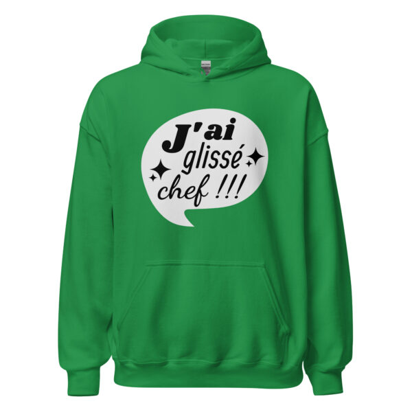 Sweat à capuche "J'ai glissé, chef !!!" – Image 19