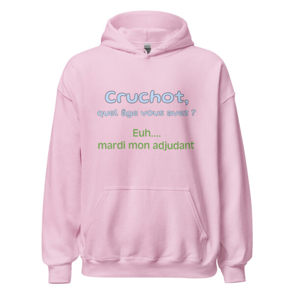 Sweat à capuche "Cruchot, quel âge vous avez ? Euh...mardi mon adjudant !" – Image 29