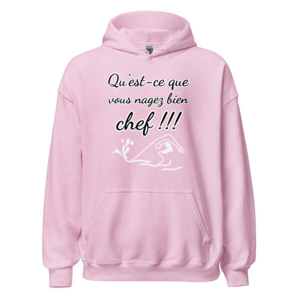 Sweat à capuche "Qu'est-ce que vous nagez bien, chef !!!" – Image 29