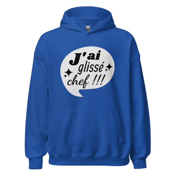 Sweat à capuche "J'ai glissé, chef !!!" – Image 13