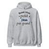 Sweat à capuche "Quand j'étais petit, j'étais pas grand." – Image 24