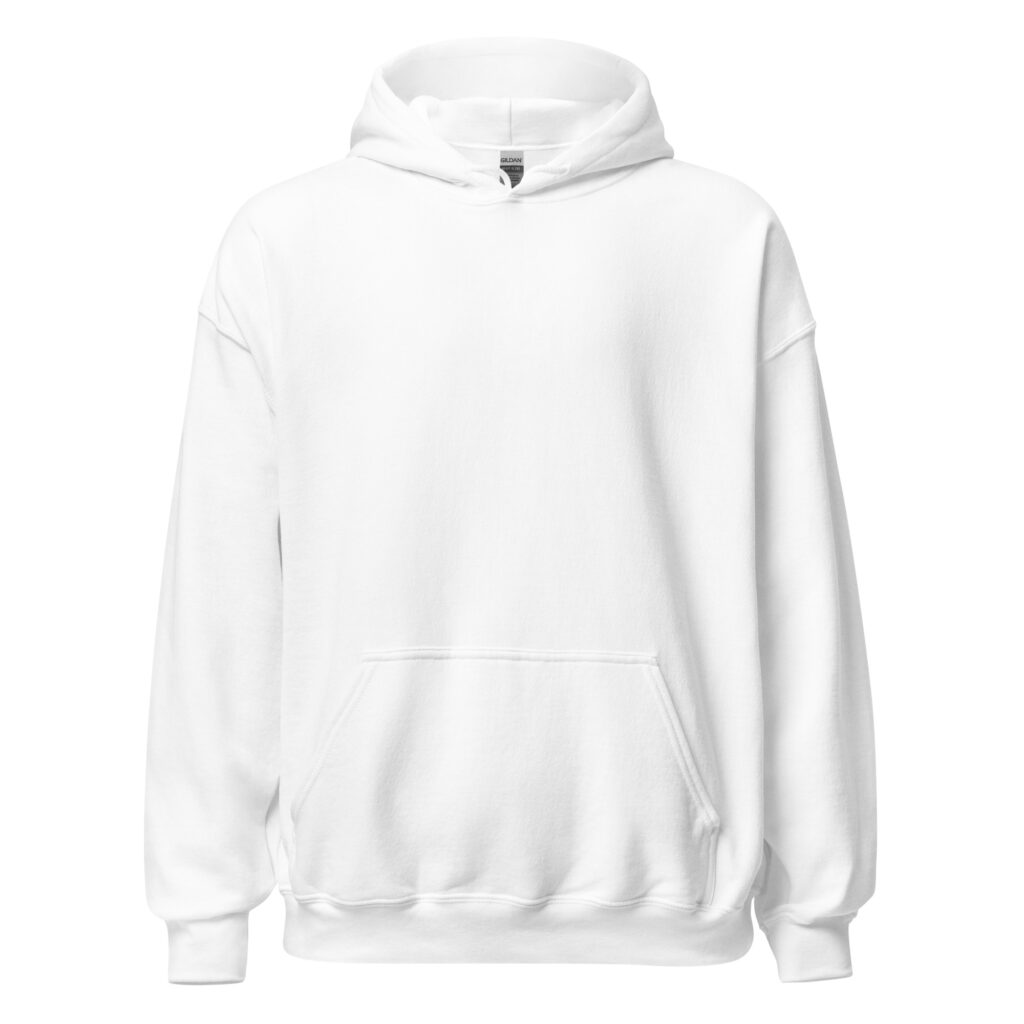 Sweat à capuche "alors d'abord je ne suis pas ton petit coco ! — Blanc, face