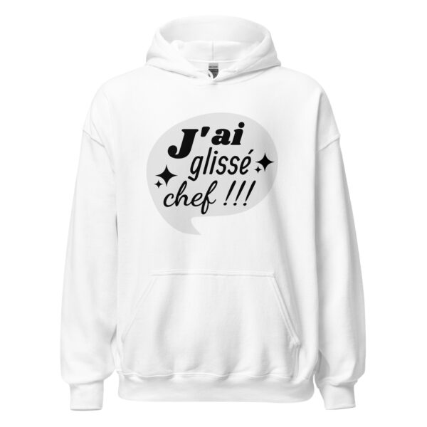 Sweat à capuche "J'ai glissé, chef !!!" – Image 31