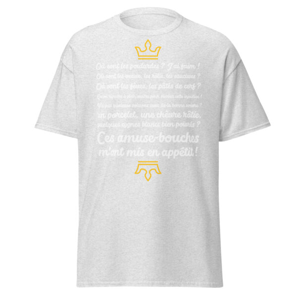 T-shirt les visiteurs "Ces amuse-bouches m'ont mis en appétit !" – Image 29