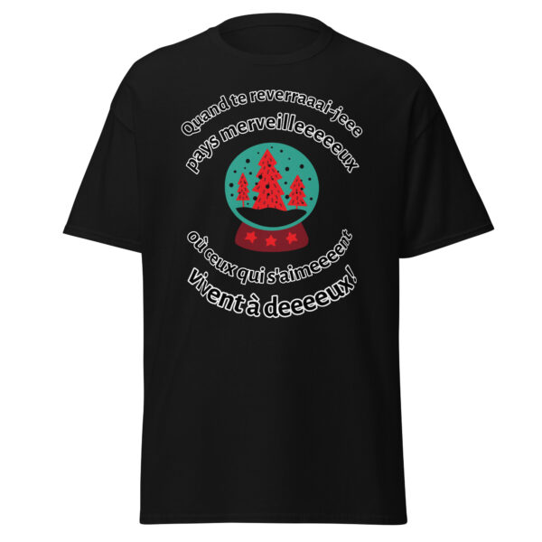 T-shirt Quand te reverrai-je, pays merveilleux..." – Image 4