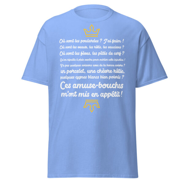 T-shirt les visiteurs "Ces amuse-bouches m'ont mis en appétit !" – Image 19