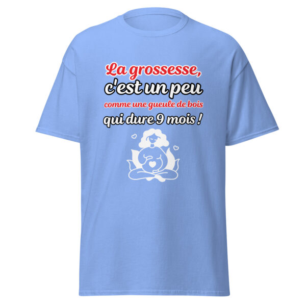 T-shirt femme enceinte "La grossesse, c'est comme une gueule de bois qui dure 9 mois !" – Image 20