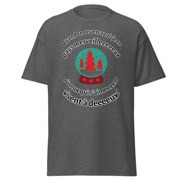 T-shirt Quand te reverrai-je, pays merveilleux..." – Image 12