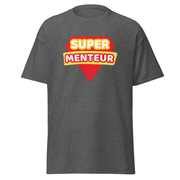 T-shirt humour "super menteur" – Image 11