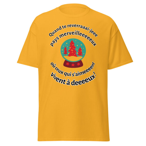 T-shirt Quand te reverrai-je, pays merveilleux..." – Image 22