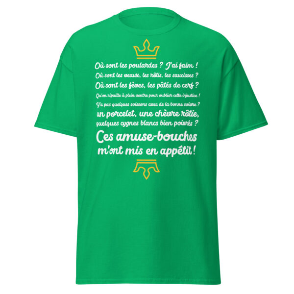 T-shirt les visiteurs "Ces amuse-bouches m'ont mis en appétit !" – Image 15