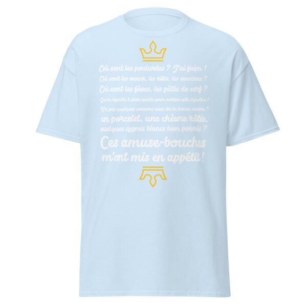 T-shirt les visiteurs "Ces amuse-bouches m'ont mis en appétit !" – Image 27