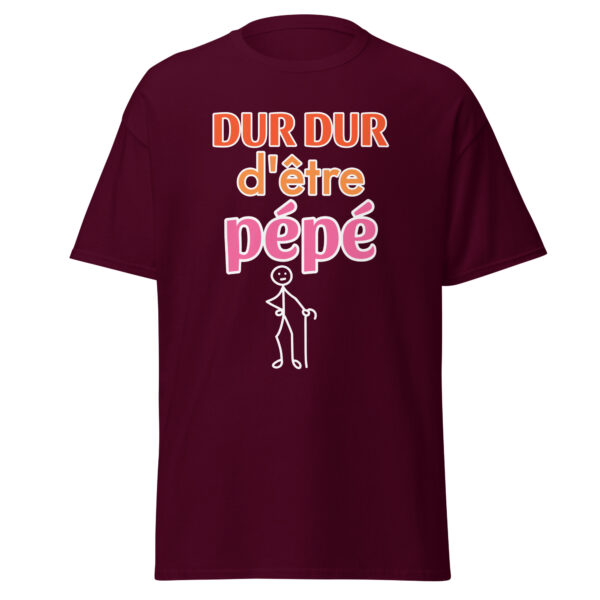 T-shirt "Dur dur d'être pépé" – Image 2