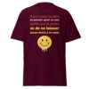 T-shirt "Il vaut mieux se taire et passer pour un con...." – Image 2
