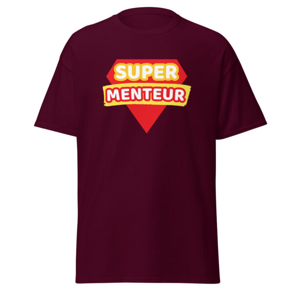 T-shirt humour "super menteur" – Image 2