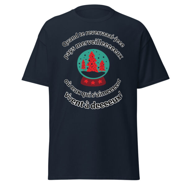 T-shirt Quand te reverrai-je, pays merveilleux..." – Image 6