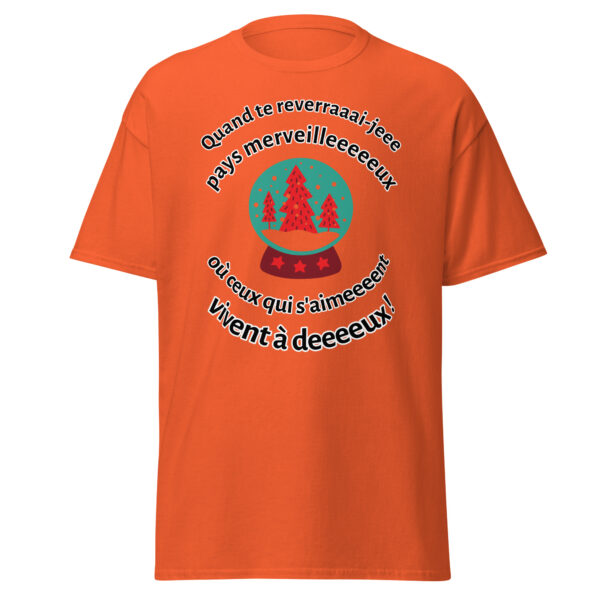 T-shirt Quand te reverrai-je, pays merveilleux..." – Image 14