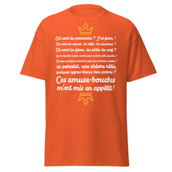 T-shirt les visiteurs "Ces amuse-bouches m'ont mis en appétit !" – Image 13