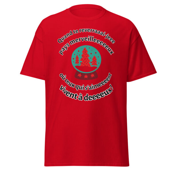 T-shirt Quand te reverrai-je, pays merveilleux..." – Image 8