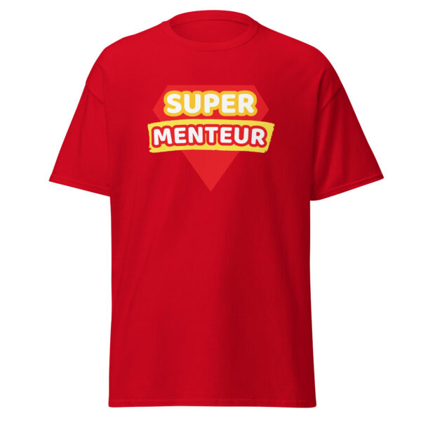 T-shirt humour "super menteur" – Image 7
