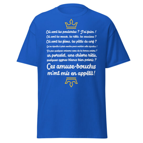 T-shirt les visiteurs "Ces amuse-bouches m'ont mis en appétit !" – Image 9