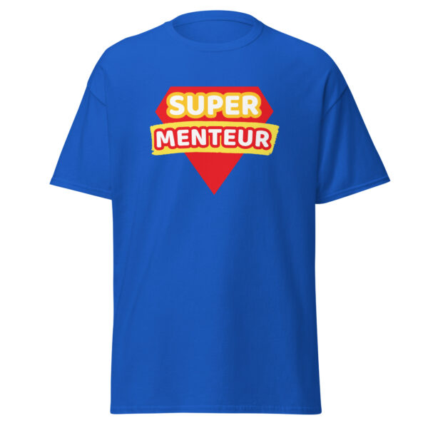 T-shirt humour "super menteur" – Image 9